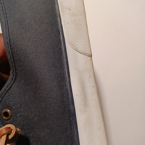 Sperry Navy Canvas Sneakers - Picture 7 of 9